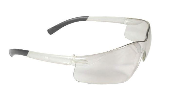 SRM Logo Radians Rad-Atac Safety Glasses, Clear Anti-Fog Lens