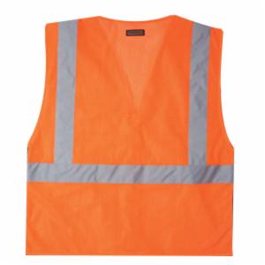 ML Kishigo Safety Vest with Outside Pocket, Ultra-Cool, Orange, Size M