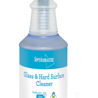 ServiceMaster Eco Clean Glass & Hard Surface Cleaner RTU Bottles With Sprayer, Single Bottle