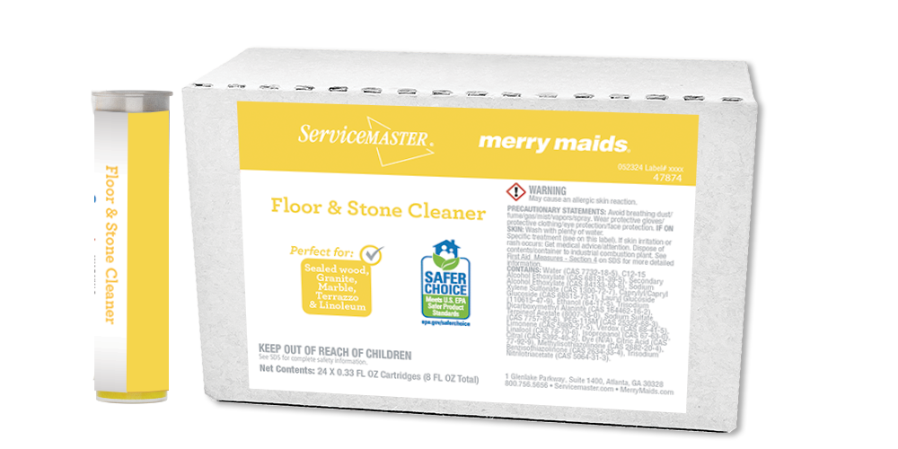 Eco Clean Floor & Stone Cleaner 10 ML Refills, 24 Per Case