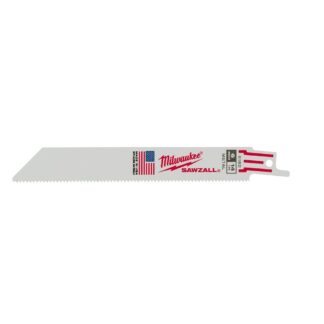 Milwaukee 6in 14 Tpi Sawzall Blades (bulk - 25 Pk)