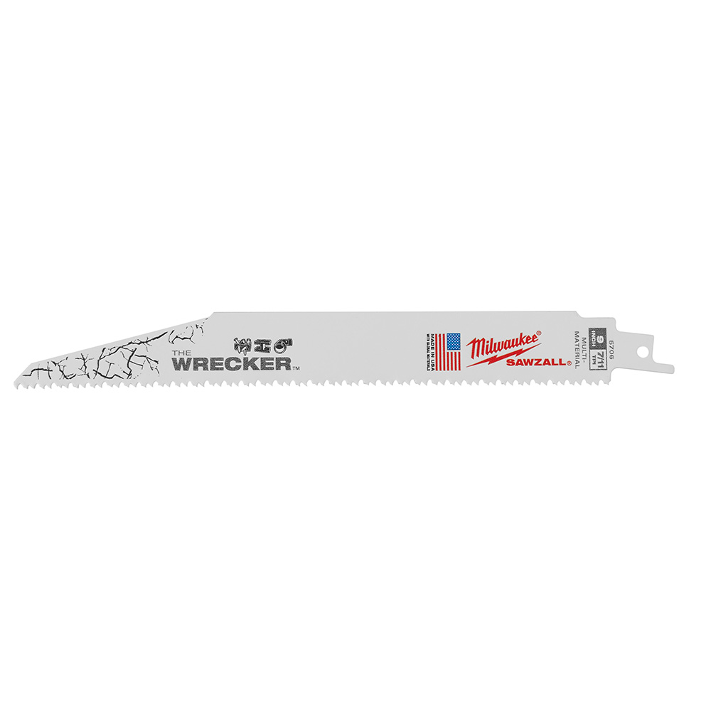 Milwaukee 9in 7/11 Tpi The Wrecker Multi-material Sawzall Blade Bulk 25