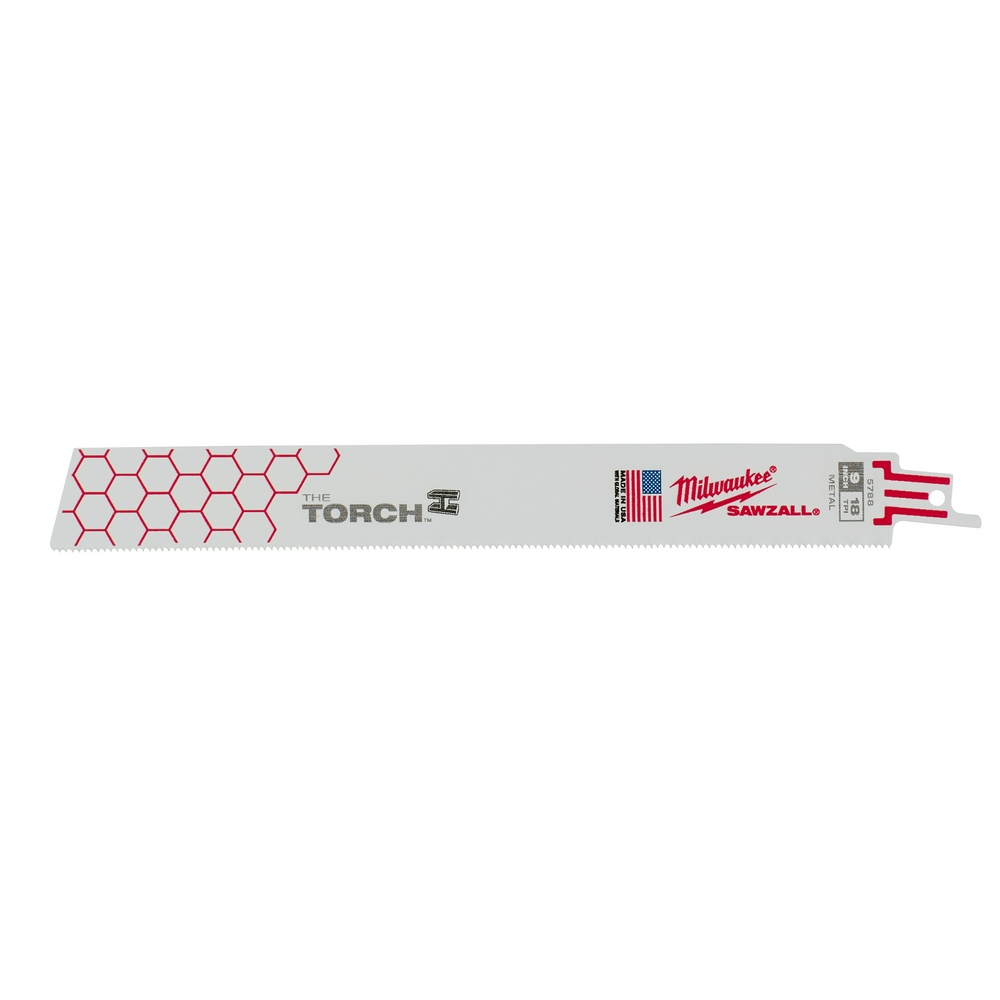 Milwaukee 9in 18 Tpi The Torch Sawzall Blades (bulk - 25 Pk)