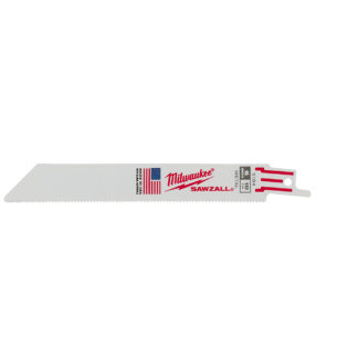 Milwaukee 6in 18 Tpi Sawzall Blades (10 Pk Bulk)