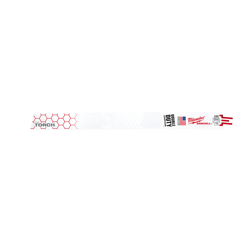 Milwaukee 12in 18 Tpi The Torch Sawzall Blades (10 Pk Bulk)