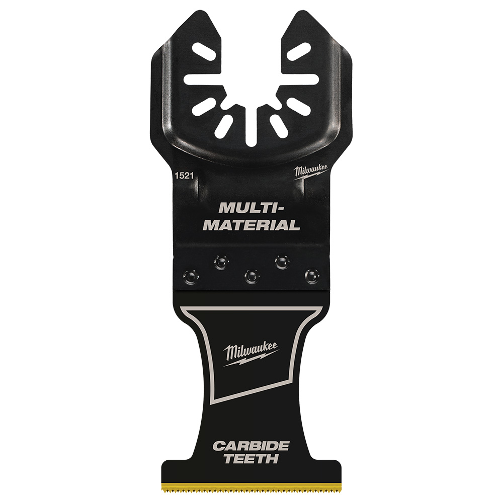Milwaukee Open-lok 1-3/8in Carbide Teeth Multi-material Multi-tool Blades