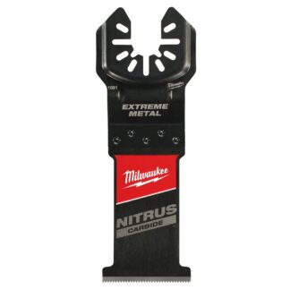 Milwaukee Nitrus Carbide Extreme Metal Universal Fit Open-lok Multi-tool Blade 5pk