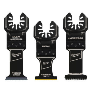 Milwaukee Open-lok All-purpose Multi-tool Blade Variety Pack 3pc