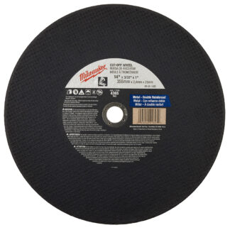 Milwaukee 14in X 3/32in X 1in Cut-off Wheel (type 1)
