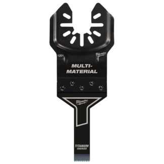 Milwaukee Open-lok 3/8in Titanium Charged Bi-metal Multi-material Multi-tool Blade