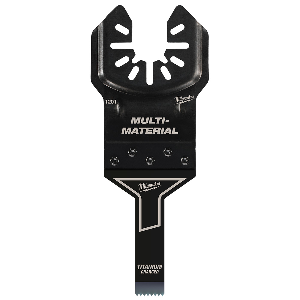 Milwaukee Open-lok 3/8in Titanium Charged Bi-metal Multi-material Multi-tool Blade