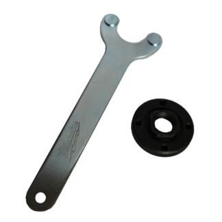 Milwaukee Grinder Flange Nut Kit With Spanner Wrench And Lock Nut