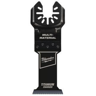 Milwaukee Open-lok 1-3/8in Titanium Charged Bi-metal Multi-material Multi-tool Blade