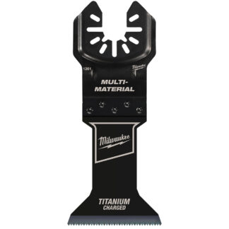 Milwaukee Open-lok 1-3/4in Titanium Charged Bi-metal Multi-material Multi-tool Blade