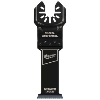 Milwaukee Open-lok 1-1/4in Titanium Charged Bi-metal Multi-material Multi-tool Blade