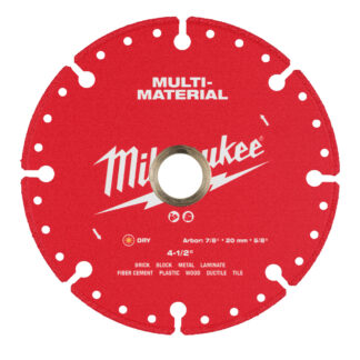 Milwaukee 4.5in Multi-material Demo Blade