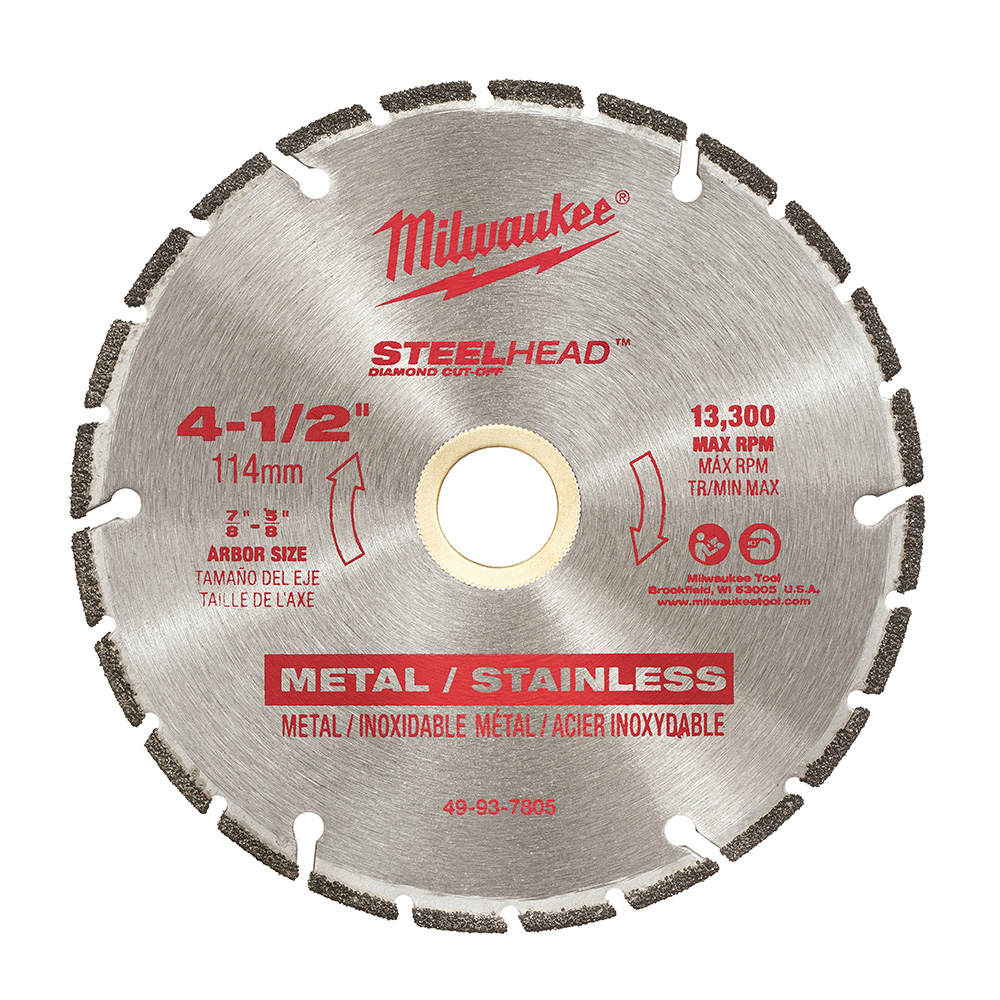Milwaukee 4-1/2in Steelhead Diamond Cut-off