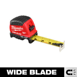 Milwaukee 16ft Long Wide Blade Magnetic Tape Measure