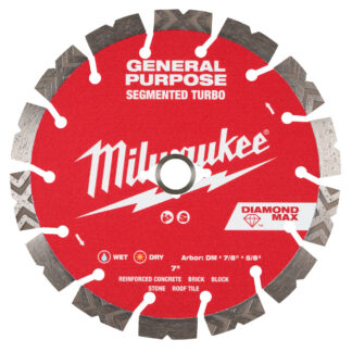 Milwaukee 7in Diam Max Segmented Gp Blade