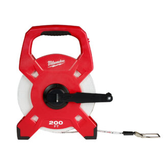 Milwaukee 200ft Fiberglass Open Reel Long Tape Measure