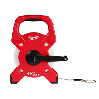 Milwaukee 60m/200ft Fiberglass Open Reel Long Tape Measure