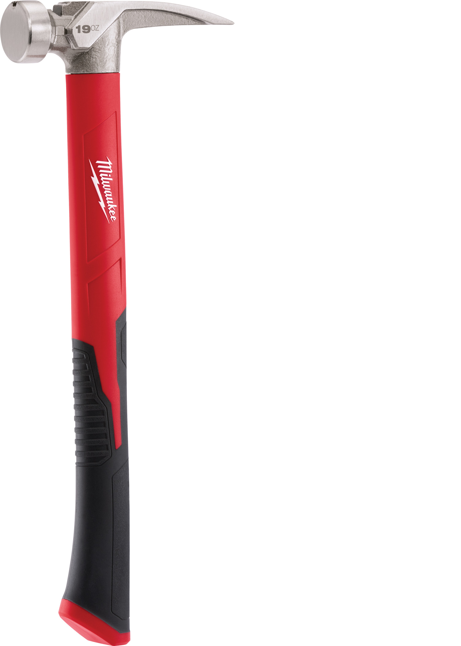 Milwaukee 19oz Smooth Face Poly/fiberglass Handle Hammer 15.25in Oal