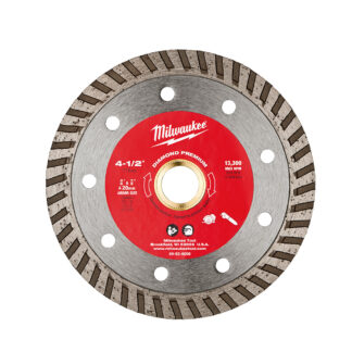 Milwaukee 4 1/2in Diamond Premium Turbo