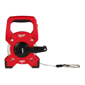 Milwaukee 100ft Steel Open Reel Long Tape