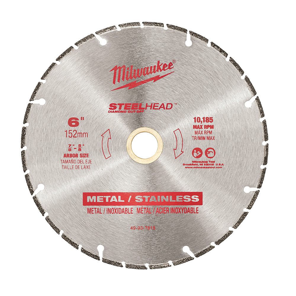 Milwaukee 6in Steelhead Diamond Cut-off