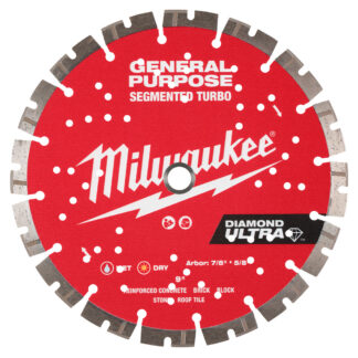 Milwaukee 9in Diam Ultra Segmented Gp Blade