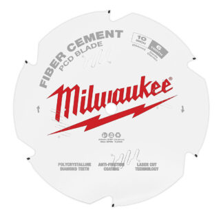 Milwaukee 10in Pcd/fiber Cement Circular Saw Blade