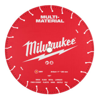 Milwaukee 14in .0125 In 120 Mm Arbor Diamond Ultra Segmented Multi-material Demo Blade