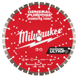 Milwaukee 12in Diamond Ultra Segmented Blade