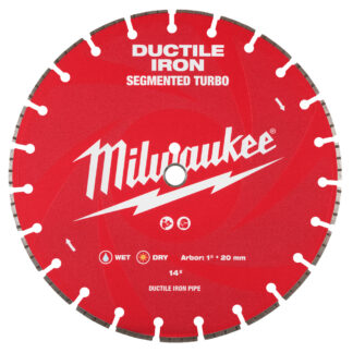 Milwaukee 14in Ductile Iron Segmented Diamond Blade