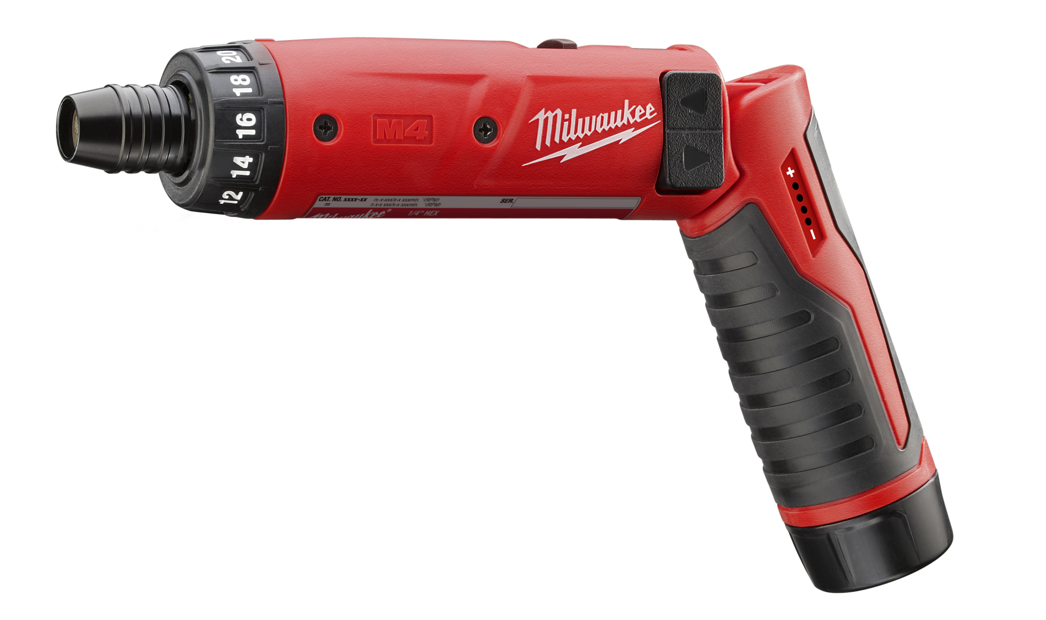 Milwaukee M4 1/4in Hex Screwdriver Kit