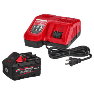 Milwaukee M18 Redlithium Forge Xc8.0 Starter Kit 1 Battery 1 Charger