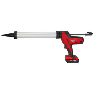Milwaukee M18 Cordless 20-oz Aluminum Barrel Caulk And Adhesive Gun Kit