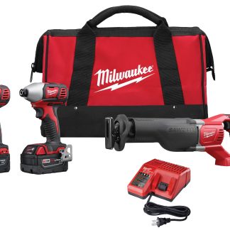 Milwaukee Cordless Lithium-ion 4-tool Combo Kit 1/2 Hammer Drill / Driver Sawzall Recip