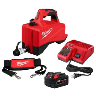 Milwaukee M18 Brushless Single Acting 60in3 10000psi Hydraulic Pump