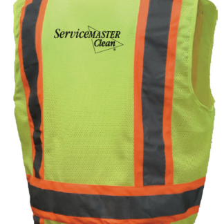 Radians Safety Vest, ServiceMaster Clean Logo, Size 3XL