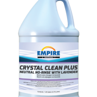 ECS Crystal Clean Plus Enhanced Neutral No-Rinse Cleaner with Lavender, Gallons