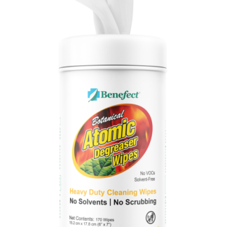 Benefect Botanical Atomic Fire & Soot Degreaser Wipes, 170 Wipes