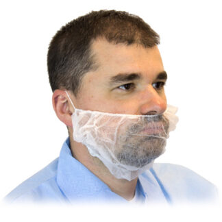 Safety Zone PolyPro Beard Cover - White