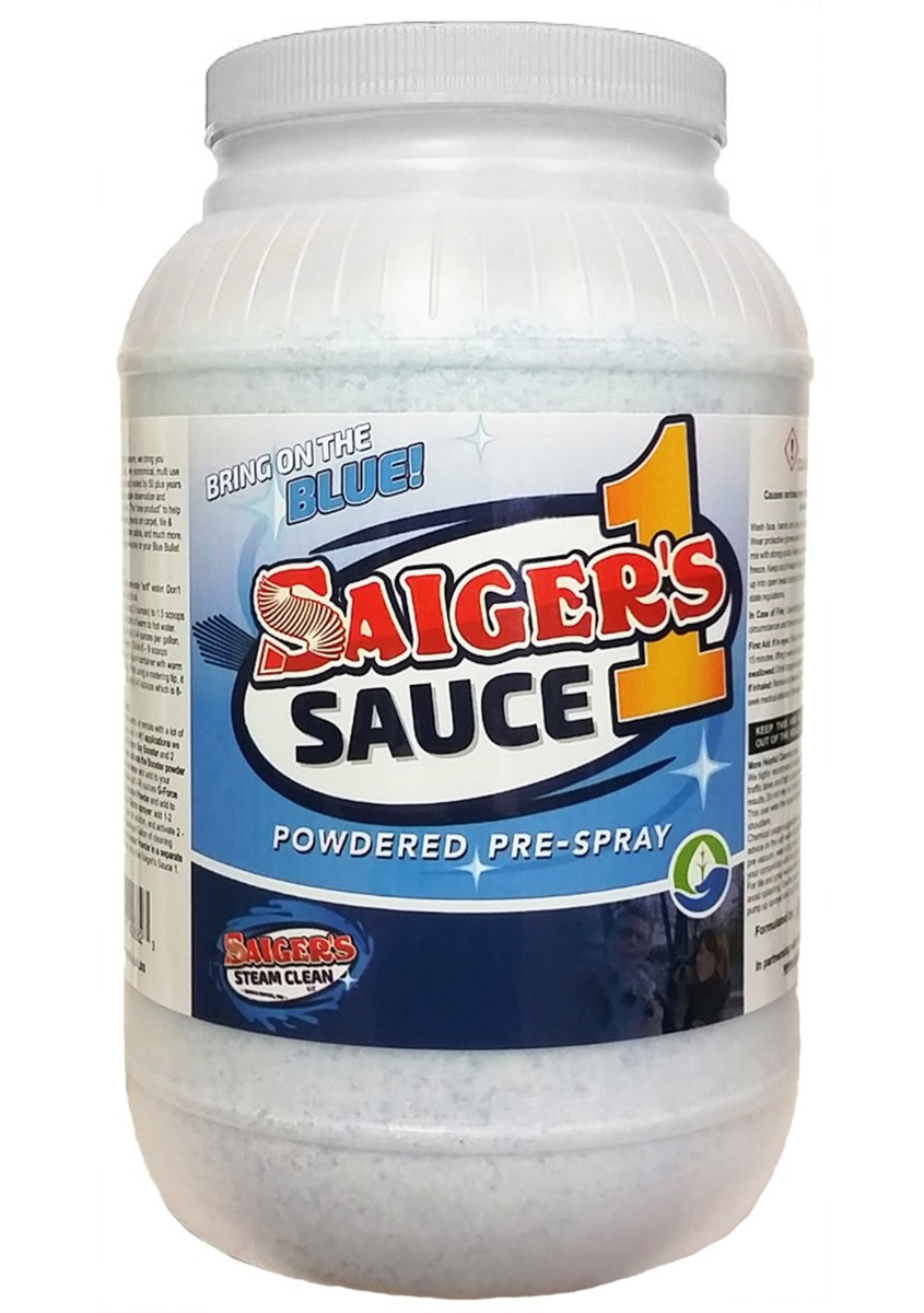 Saiger's Sauce 1 Prespray, 6.5# Jar