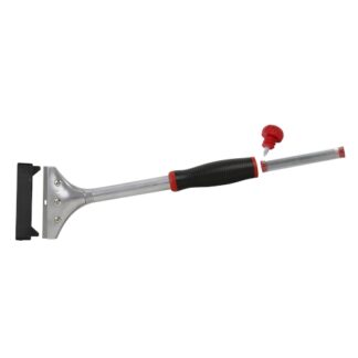 Paint-Wall-Floor Scraper, 11-3/8" Steel Handle w/ Threaded Soft Grip, 4"