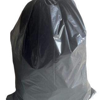 Renegade Heavy-Duty Contractor Bags, Black 3 MIL, No Print, Wave Cut, 33" X 48", 32 Bags/Roll.