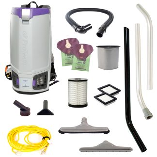 GoFit 6 HEPA, 6 qt. Backpack Vacuum w/ Remediation Tool Kit