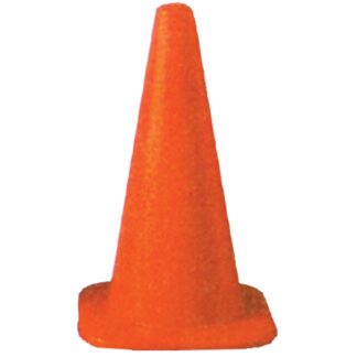 JBC Safety Plastic PVC Traffic Cone, 3 lbs, Base 18"