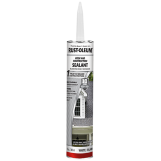 Rust-Oleum Roof Construction Elastomeric Sealant, 10.1 Oz.