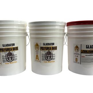 Gladiator Polyurea Tan 15 Gal Kit Winter Blend